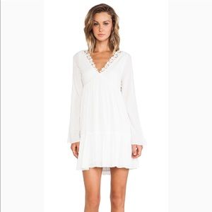 FREE PEOPLE GENTLE DREAMER DRESS - WHITE